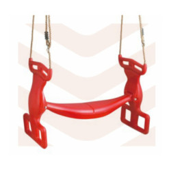 Columpio caballito con cuerda