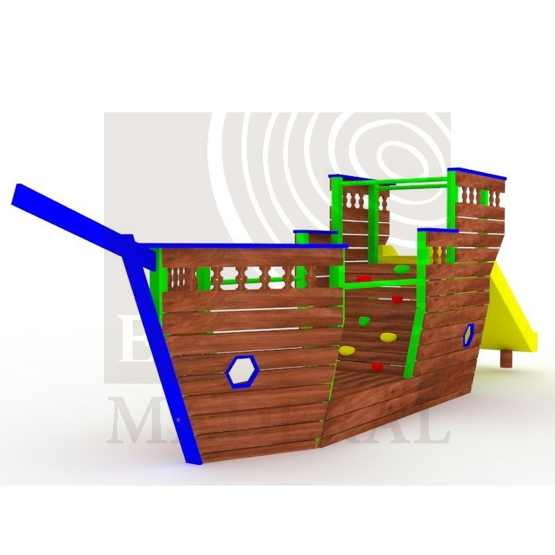 Barco pirata pequeño