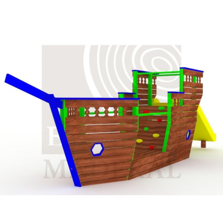 Barco pirata pequeño