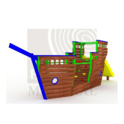 Barco pirata pequeño