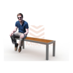 Banca pasillo 130 cm