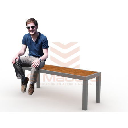 Banca pasillo 130 cm