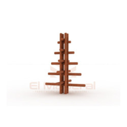 Arbol de trepa en madera