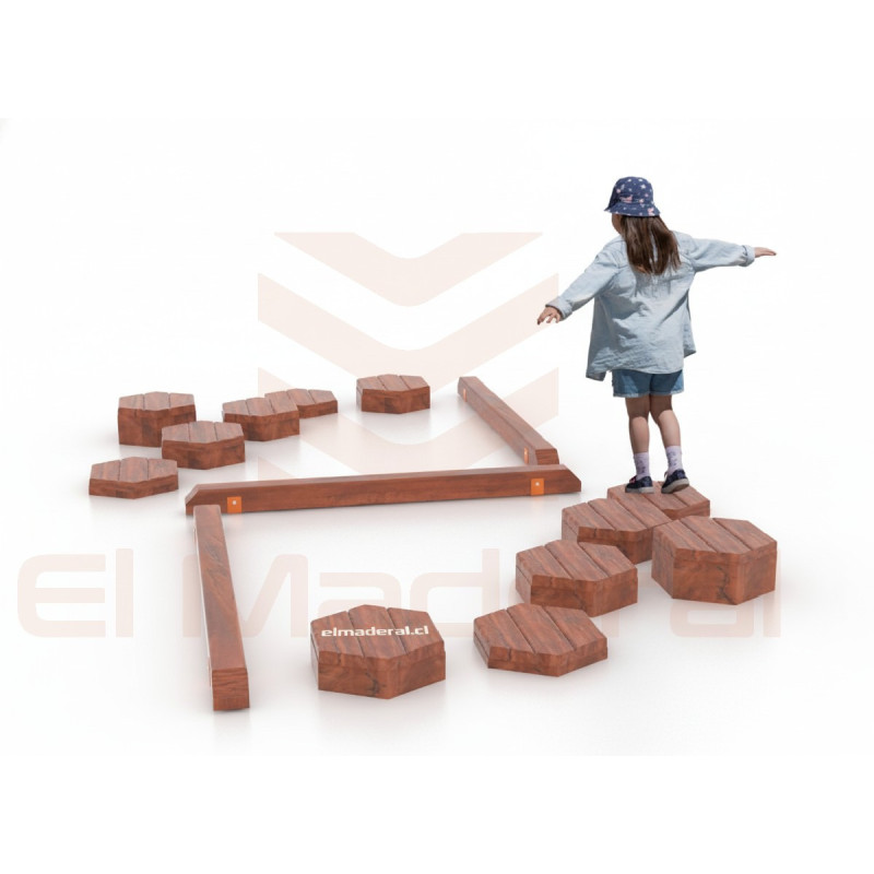 Juegos de Equilibrio Infantil para Exterior | El Maderal