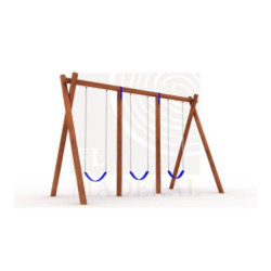 Columpio triple