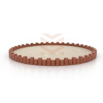 Arenero Circular Infantil de Madera 200 cm