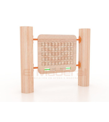 Juego Panel Memoriza Infantil | Juego Didáctico Exterior | El Maderal