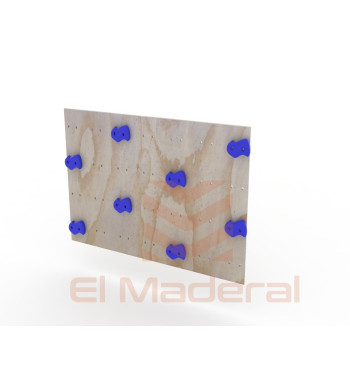 Panel Modular de Escalada Infantil 80×60 cm | Juego Exterior | El Maderal