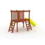 Juego Infantil para Patio Exterior | Juegos de Madera | El Maderal