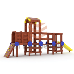 Tren Infantil Grande Exterior | Juego Infantil | El Maderal