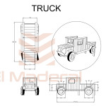 Mini Truck Infantil Exterior | Juego Infantil | El Maderal