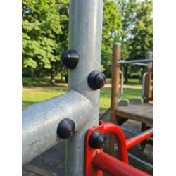 Embellecedores y tapas para pernos negro intemperie | El Maderal