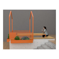 Pérgola con Estación de Trabajo