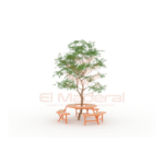 Mesa para árbol