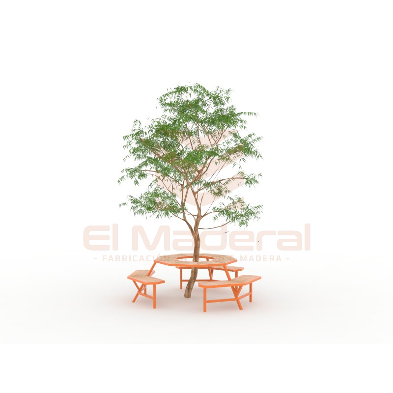 Mesa para árbol