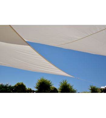 Malla vela sombreadora 90% 6 x 6 mts