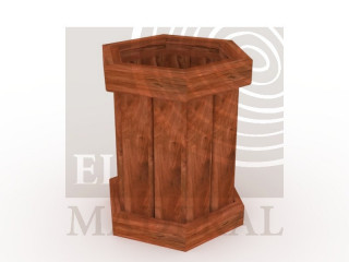 Jardinera Hexagonal Corto