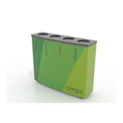 Contenedor x 4 segregaciones personalizado