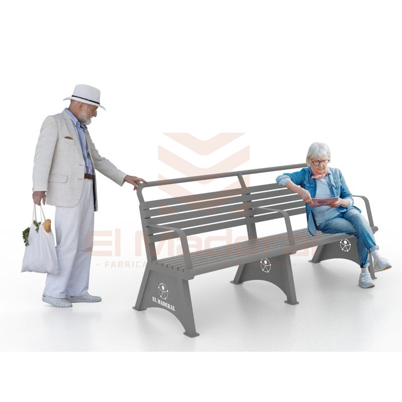 Escaño antivandálico inclusivo R.E.