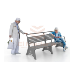 Escaño antivandálico inclusivo R.E.