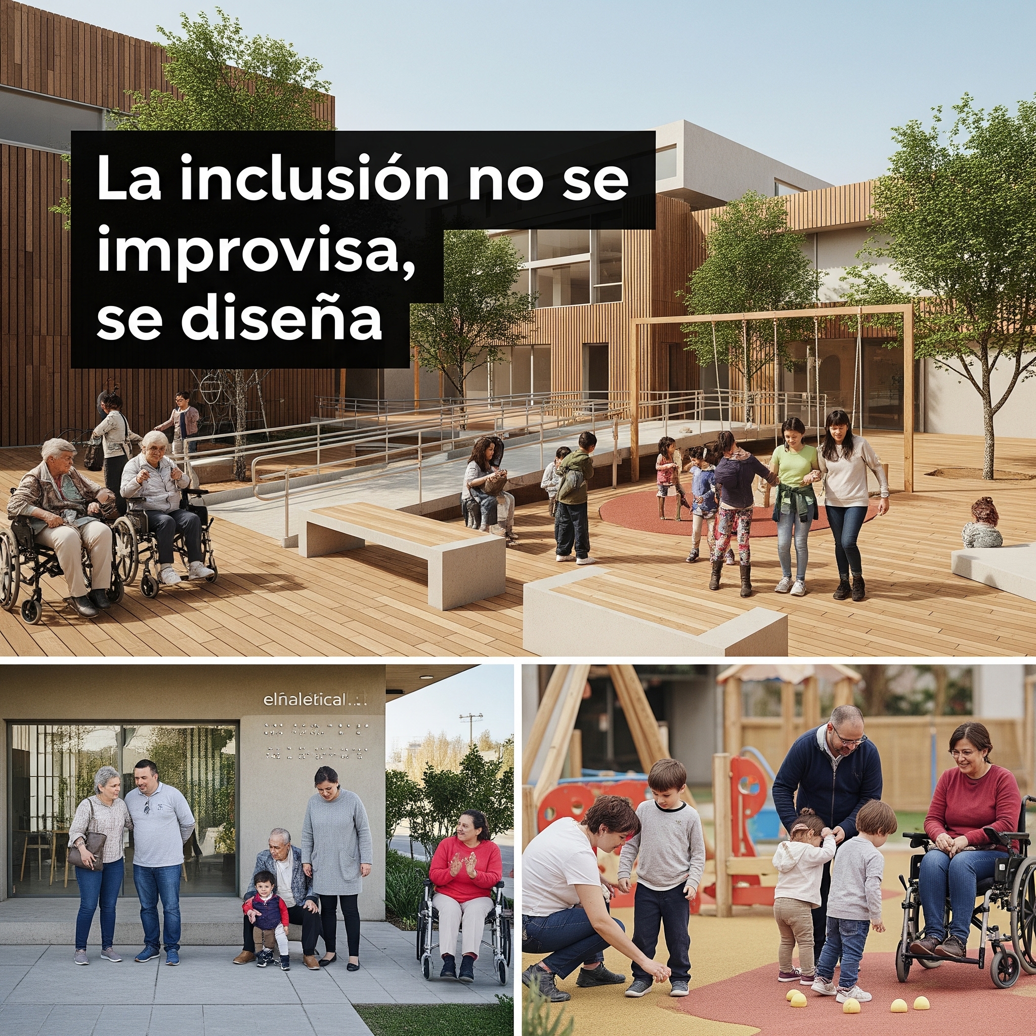La inclusión no se improvisa, se diseña