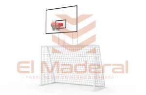 arco de futbol y basquet