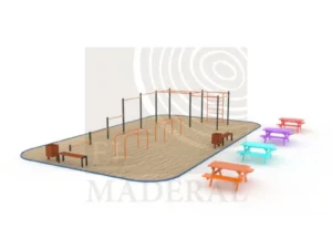 Espacio para deporte, recreación y convivencia escolar