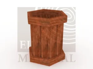 Jardinera Hexagonal Corto