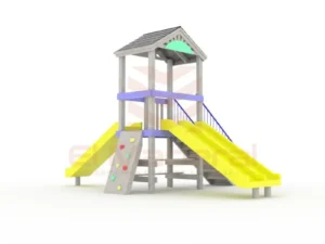 Juego modular 2 toboganes
