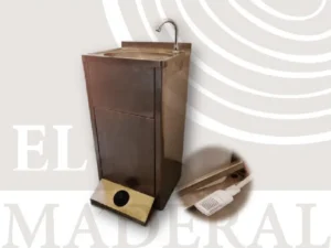 lavamanos autónomo de acero inoxidable