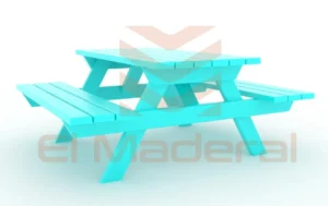 mesa picnic colores