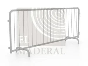 Valla peatonal pata curva