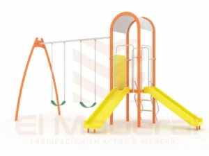 Juegos metálicos para plazas