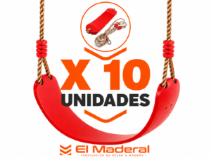 Columpio banda con cuerdas x 10 unnidades