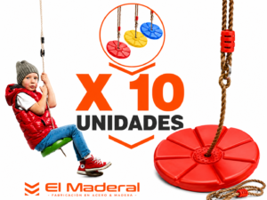 Columpio disco x 10 unidades